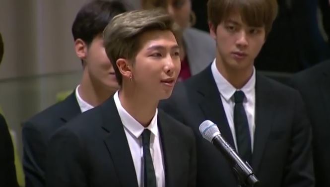 RM of BTS at UN