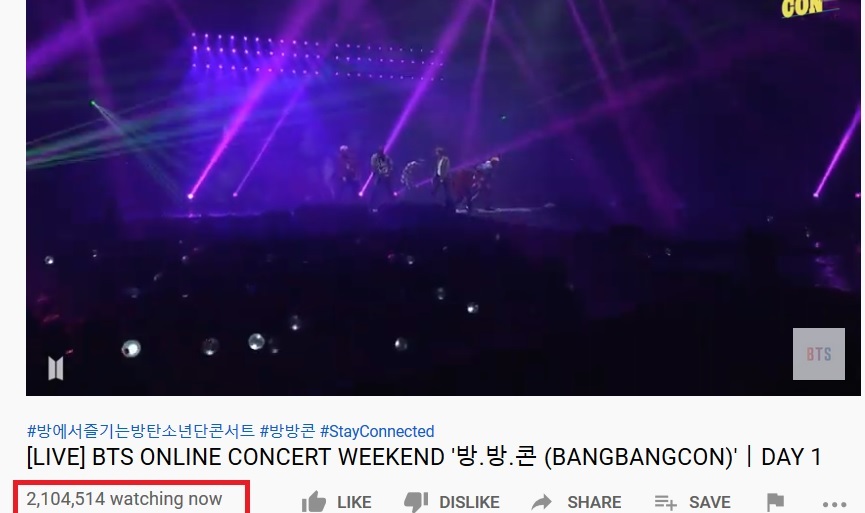 BTS_bangbangcon_YouTube_viewers